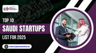 Top 10 Saudi Startups List For 2025