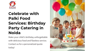 Birthday party catering Noida