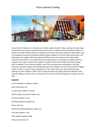 paint wholesalers uae-Pisces General Trading LLC