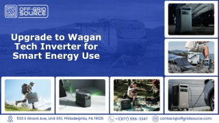 Upgrade to Wagan Tech Inverter for Smart Energy Use