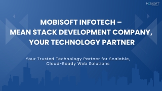 MEAN Stack Development Company – Technology Partner for Scalable Web Solutions