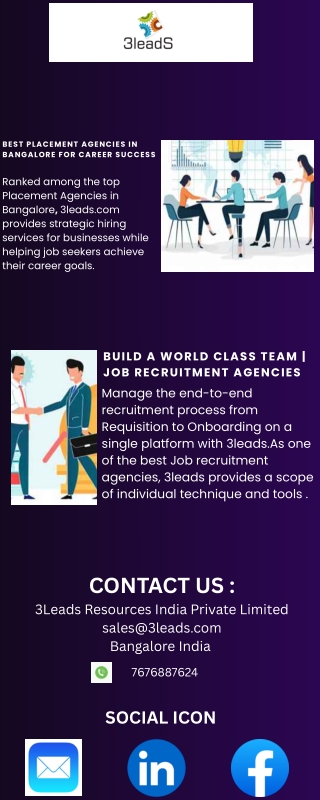 Best Placement Agencies in Bangalore for Career Success