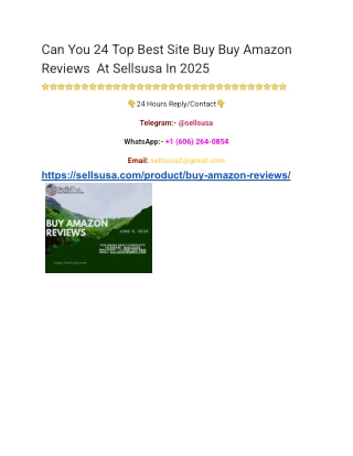 Can You 24 Top Best Site Buy Buy Amazon Reviews At Sellsusa In 2025-1