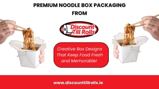 premium noodle box packaging premium noodle