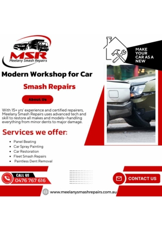 Get Back on the Road with the Best Smash Repairs Service (1)