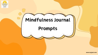 Mindfulness Journal Prompts