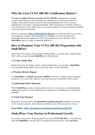 why the cisco ccna 200 301 certification matters
