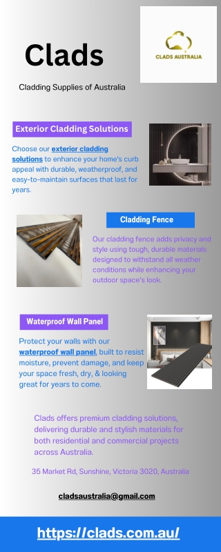 Exterior Cladding Solutions