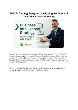 2025 BI Strategy Blueprint_ Navigating the Future of Data-Driven Decision Making