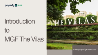 5 Bhk MGF The Vilas (1)