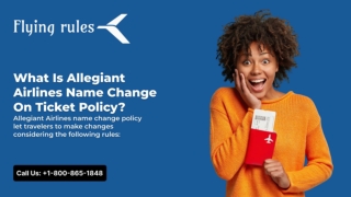 Allegiant Airlines name change