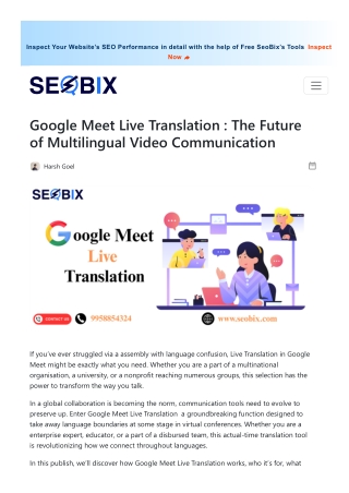 Google Meet Live Translation : Break Language Barriers Instantly in 2025
