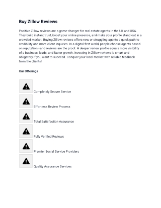 buy zillow reviews