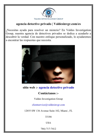 agencia detective privado valdesinvgr com es