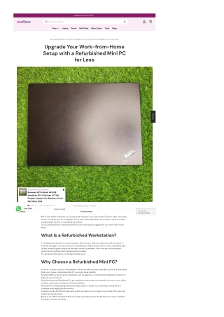 laptops are now in stock
