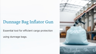 dunnage bag inflator gun