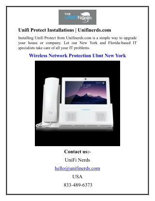 unifi protect installations unifinerds com