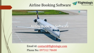 Airline Booking Software