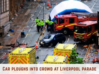 Car Ploughs into Crowd at Liverpool Parade