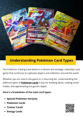 understanding pok mon card types