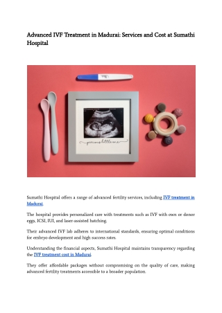 Advanced IVF Treatment in Madurai_ Services and Cost at Sumathi Hospital