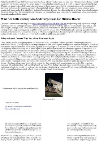 Imaginative Storage Space Remedies How To Optimize Area In Little Homes