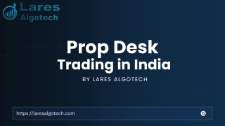 Prop Desk  Trading in India