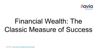 Financial Wealth_ The Classic Measure of Success