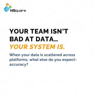 Your Team isn't Bad at Data