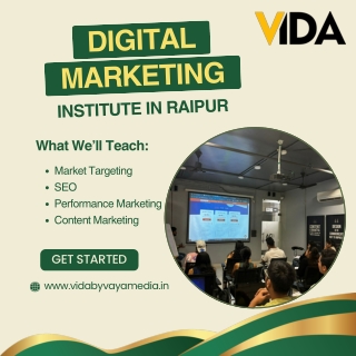 Top Digital Marketing Institute in Raipur with Expert Trainers