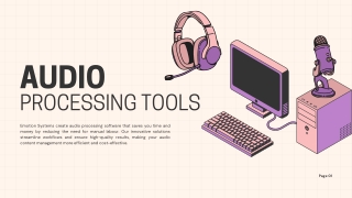 How Audio Processing Tools Can Streamline Your Entire Media Supply Chain