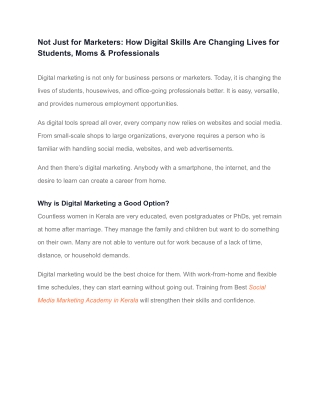 Not Just for Marketers_ How Digital Skills Are Changing Lives for Students, Moms Professionals