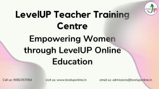 levelup teacher training centre