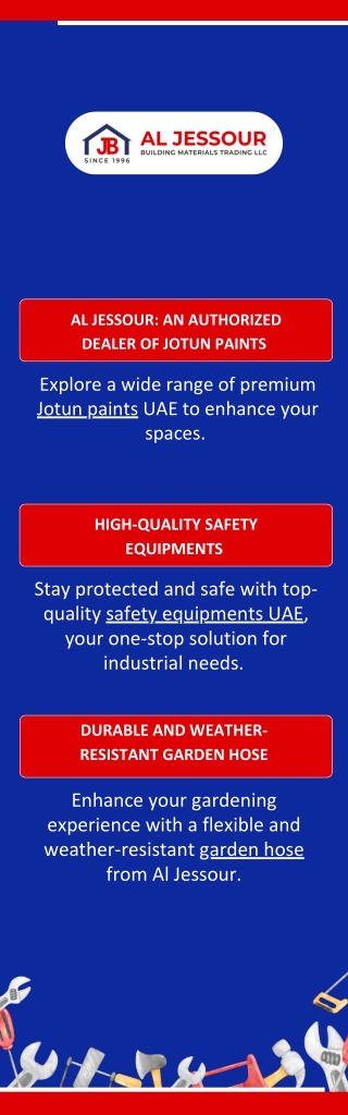Al Jessour An Authorized Dealer of Jotun Paints