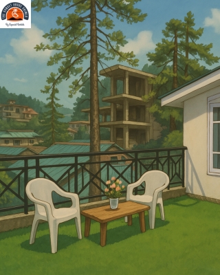 THE SUNSET ABODE SHIMLA 4 BEDROOM WITH VALLEY VIEWS