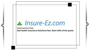 Health insurance plans