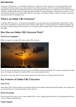 introduction