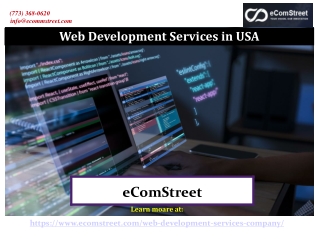 Web Development Services in USA