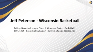 Jeff Petersen - Wisconsin - A Resilient Mind Cultivator