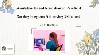 simulation based education in practical nursing