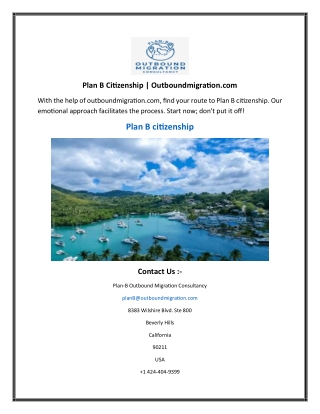 plan b citizenship outboundmigration com