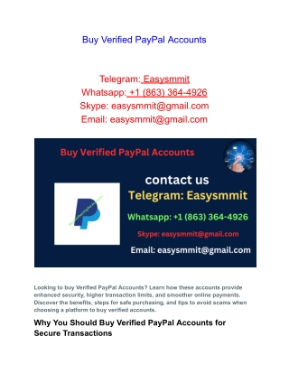 Buy Verified PayPal Accounts234567890-[