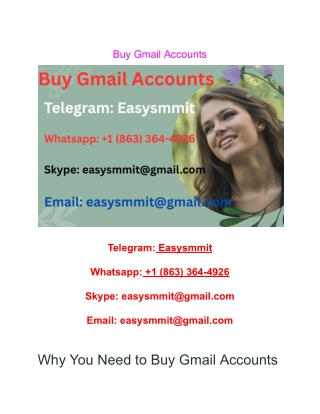 Buy Gmail Accounts easysmmit 997543