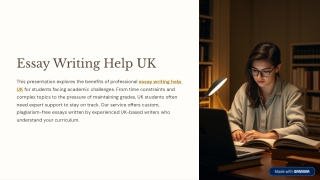 Essay Writing Help UK – Reliable Academic Support for UK Students