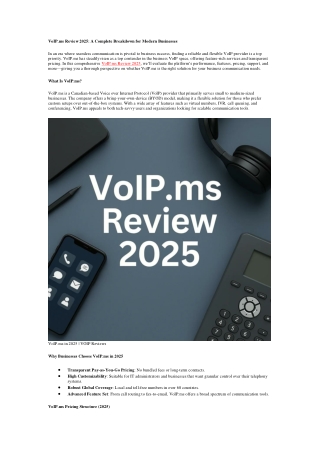 voip ms review 2025 a complete breakdown