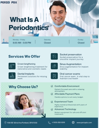 what is a periodontics