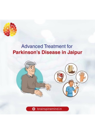 Advanced Treatment for Parkinson’s Disease in Jaipur