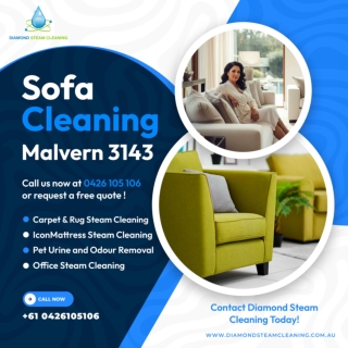 Sofa Cleaning Malvern 3143 - ☎  61 426 105 106