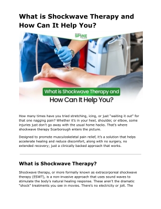 Atlas - What is Shockwave Therapy and How Can It Help You_