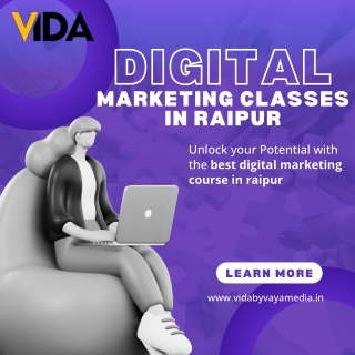 Choose Vida for the Best Digital Marketing Institute in Raipur